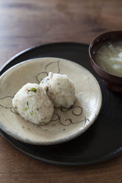 秋刀魚おにぎり